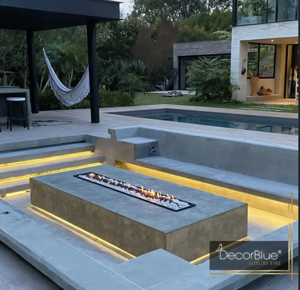 Decorblue gas fire table, photo 5