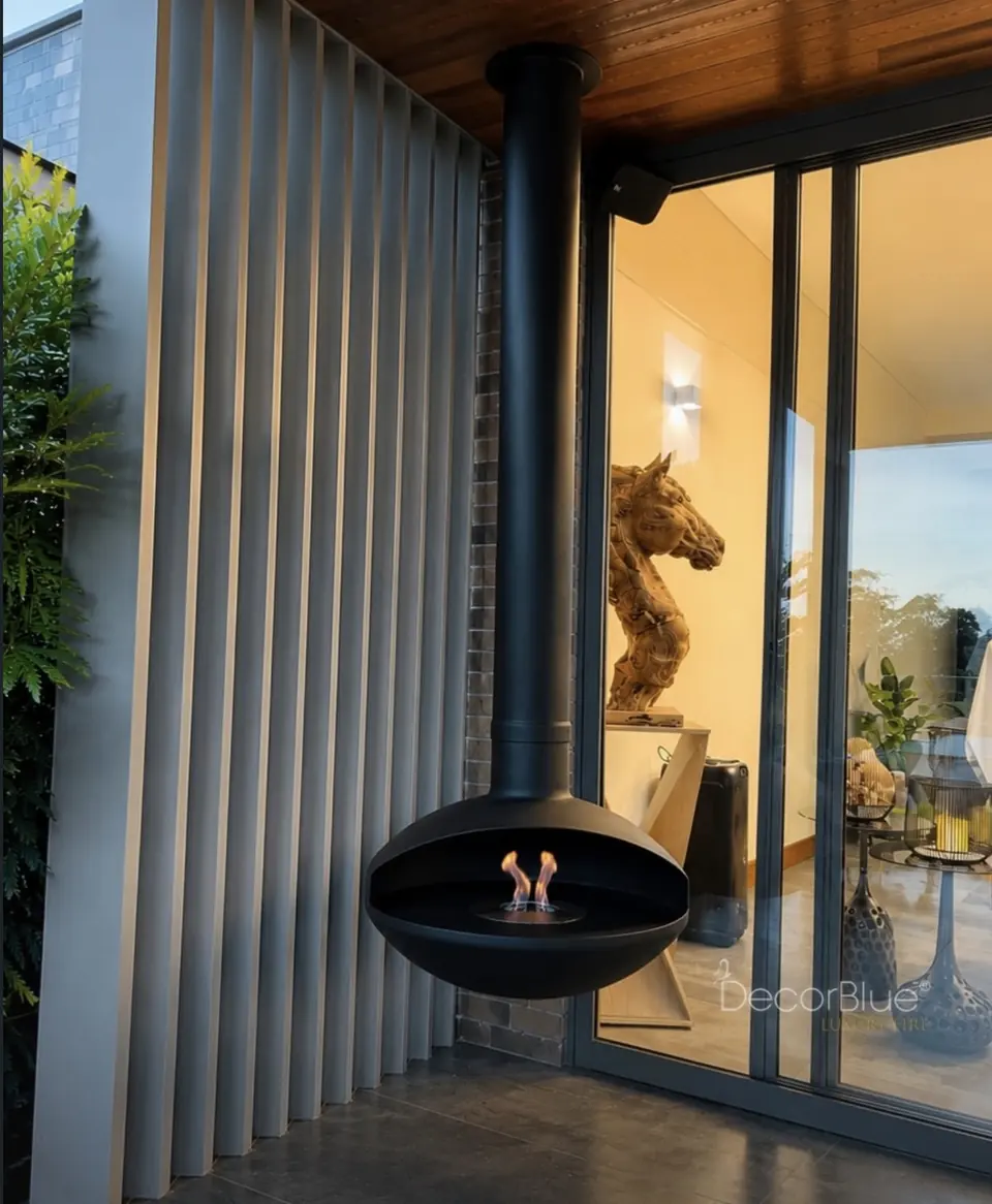 Chimenea ecológica de diseño Decorblue, foto 9