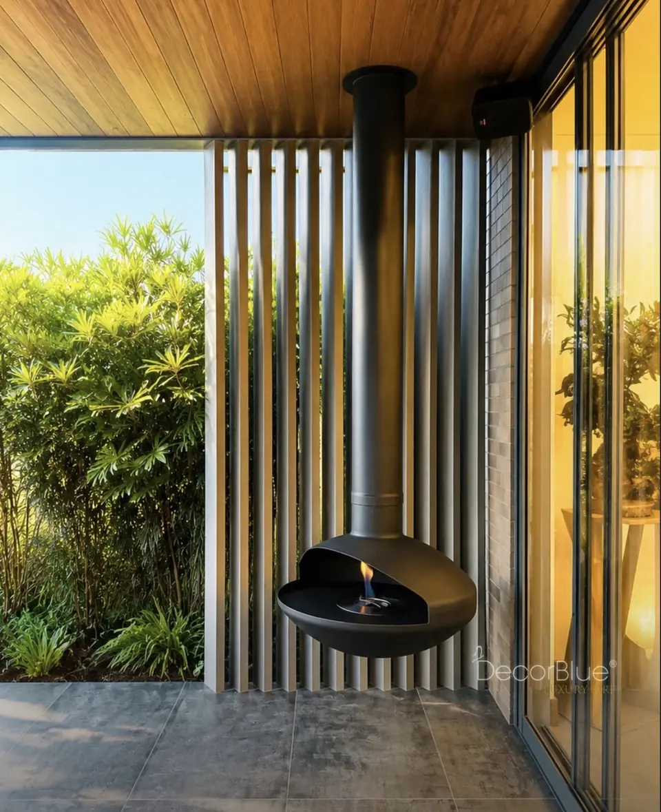 Chimenea ecológica de diseño Decorblue, foto 12