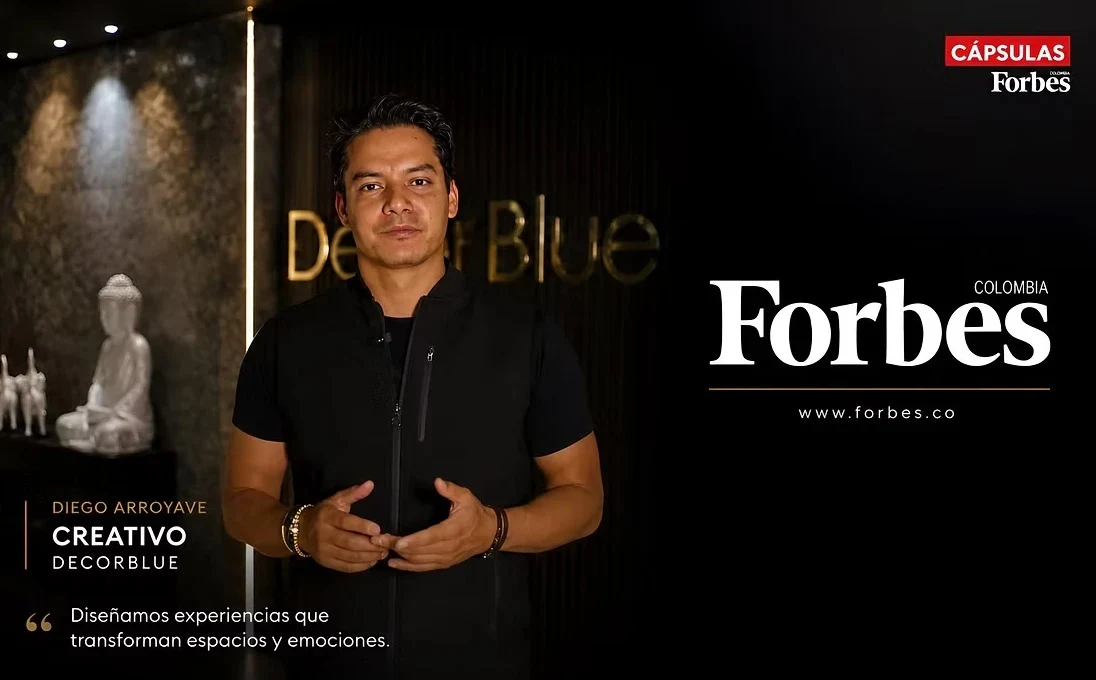 Diego Arroyave, creativo de Decorblue, en Forbes Colombia Cápsulas