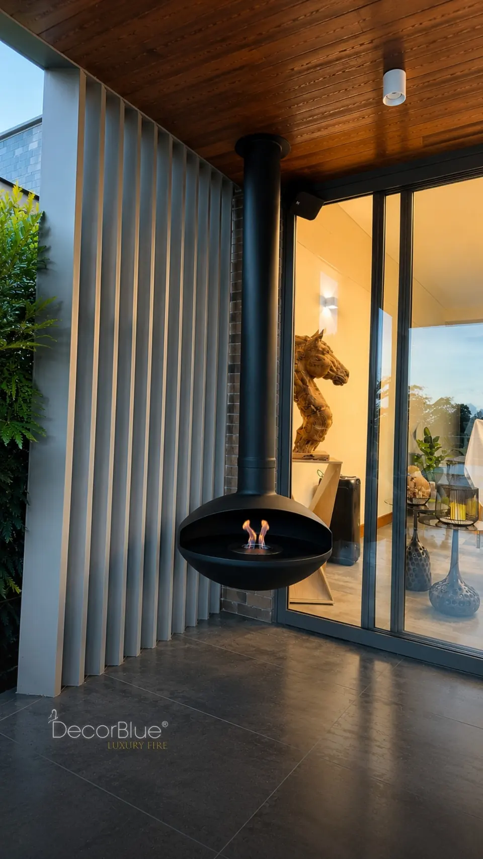 Chimenea colgante Tipo Lenteja Decorblue, foto 4