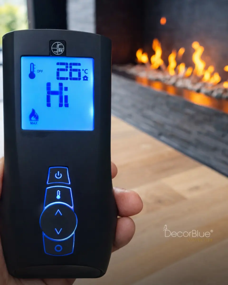 Sistema de gas para chimenea Decorblue